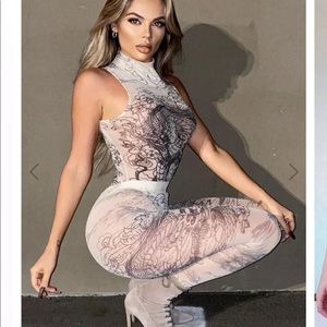 Fashion nova Mesh set